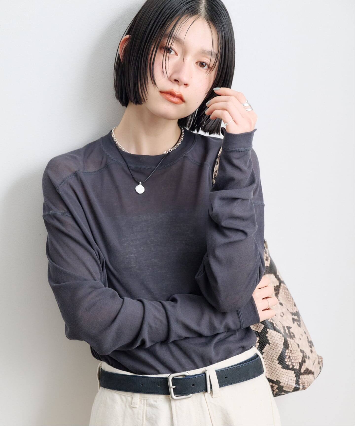 TODAYFUL Hightwist Gauze Long T-shirts（Tシャツ／カットソー