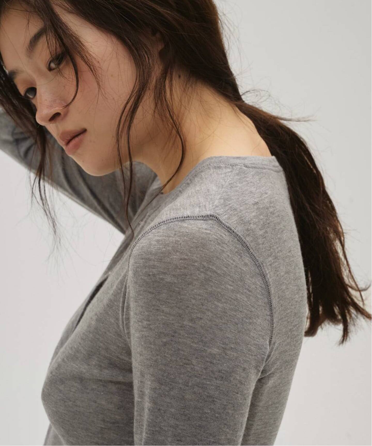 TODAYFUL Henleyneck Soft Tops（Tシャツ／カットソー）｜BOICE FROM