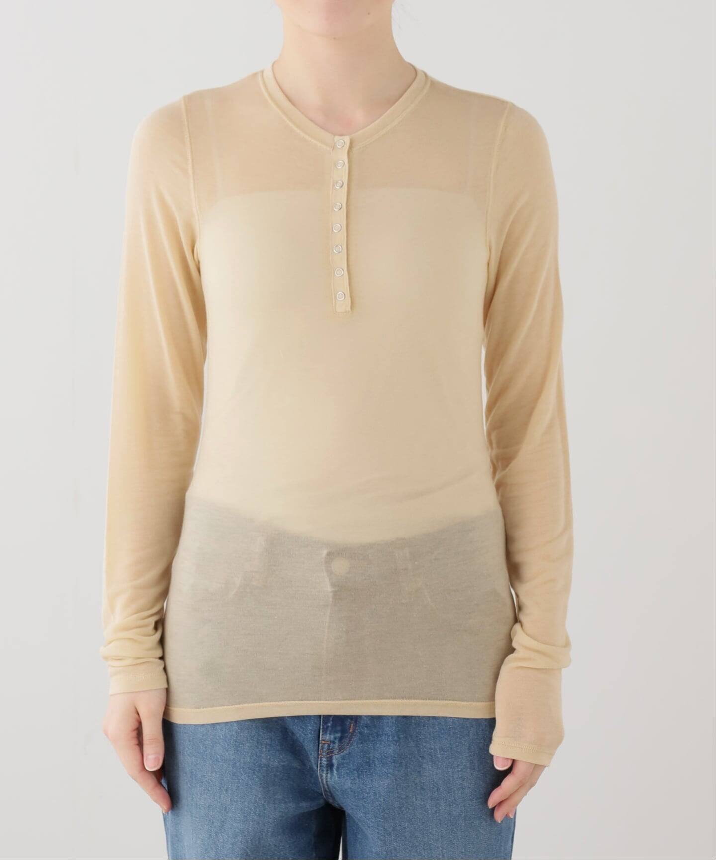 TODAYFUL Henleyneck Soft Tops（Tシャツ／カットソー）｜BOICE FROM