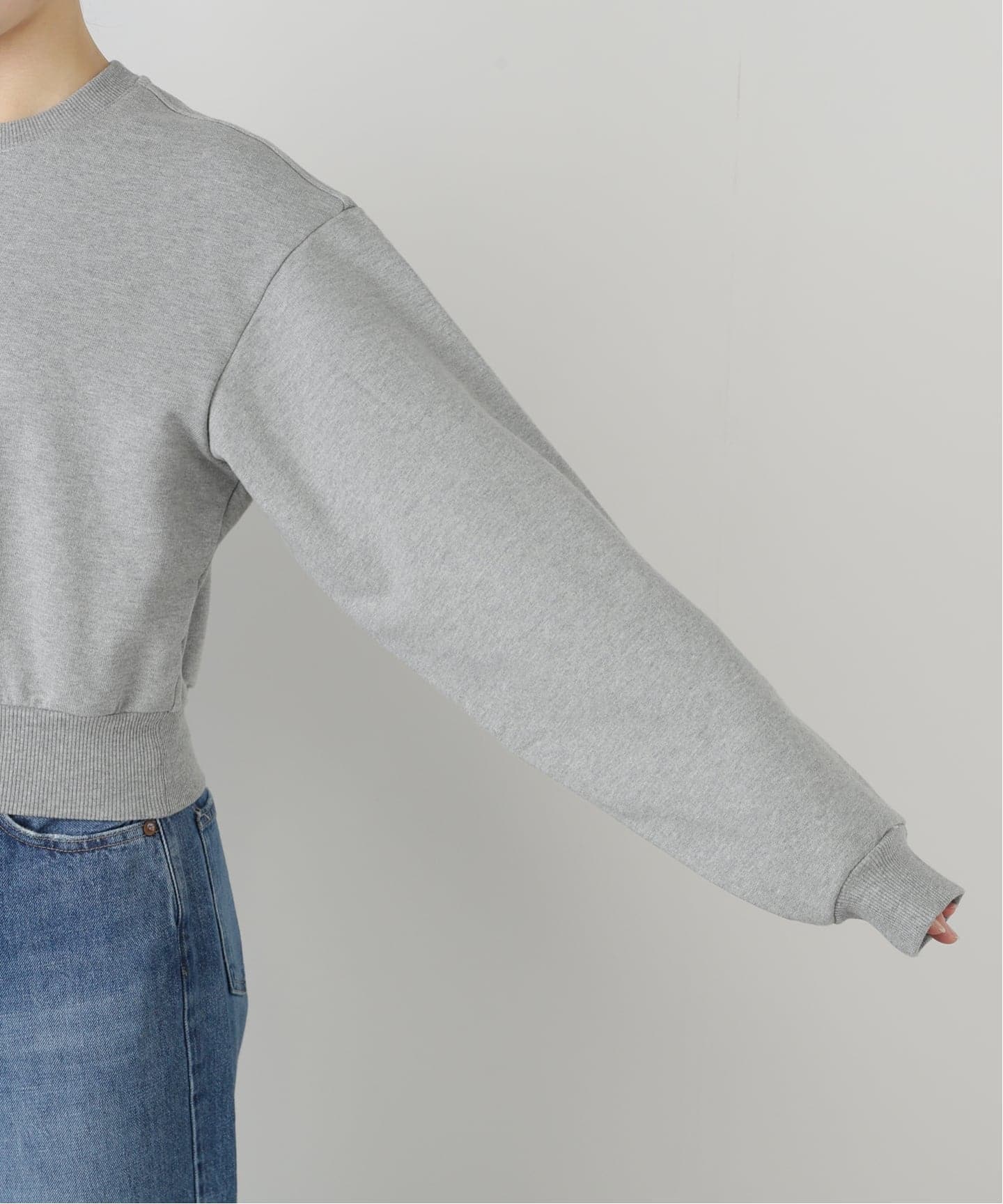 UNION MAGAZINE Union Cropped Sweatshirt（スウェット）｜BOICE FROM