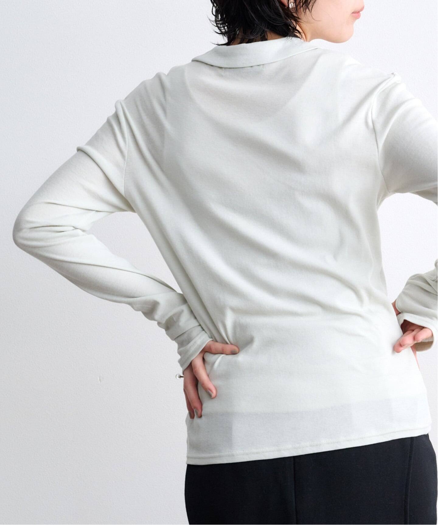 フロントオープンタンクトップWhite◆etre tokyo ETRE TOKYO（エトレトウキョウ）の「フロントオープンタンクトップ