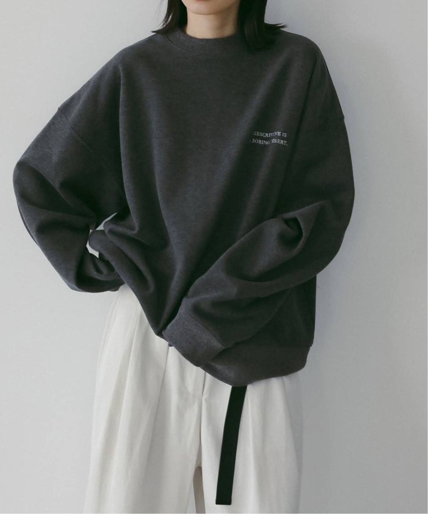anuke Embroidery Logo Sweat（スウェット）｜BOICE FROM BAYCREW'S