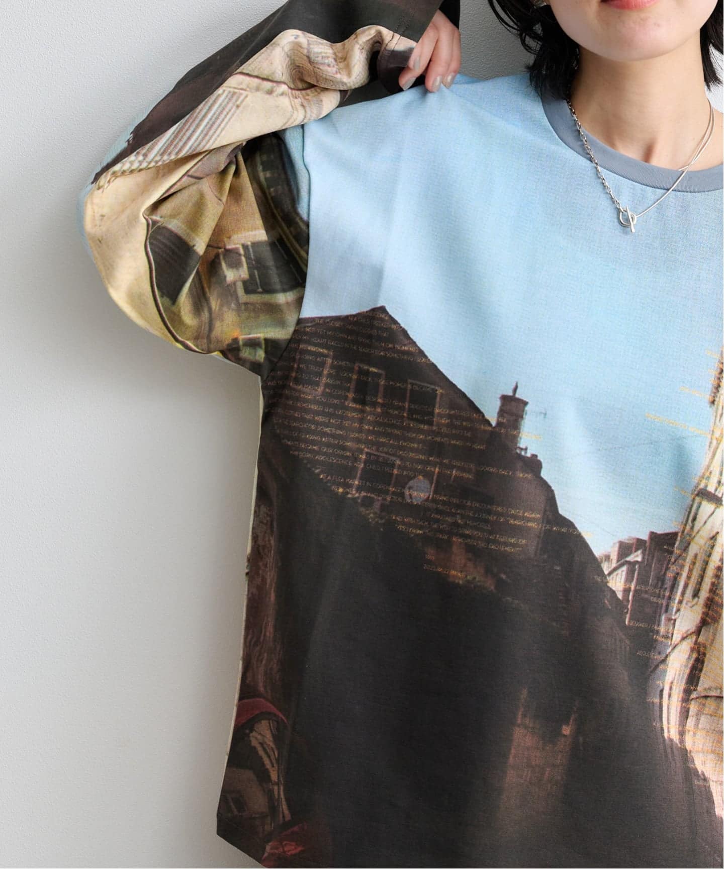 KnuthMarf scenery print long sleeve tee（Tシャツ／カットソー
