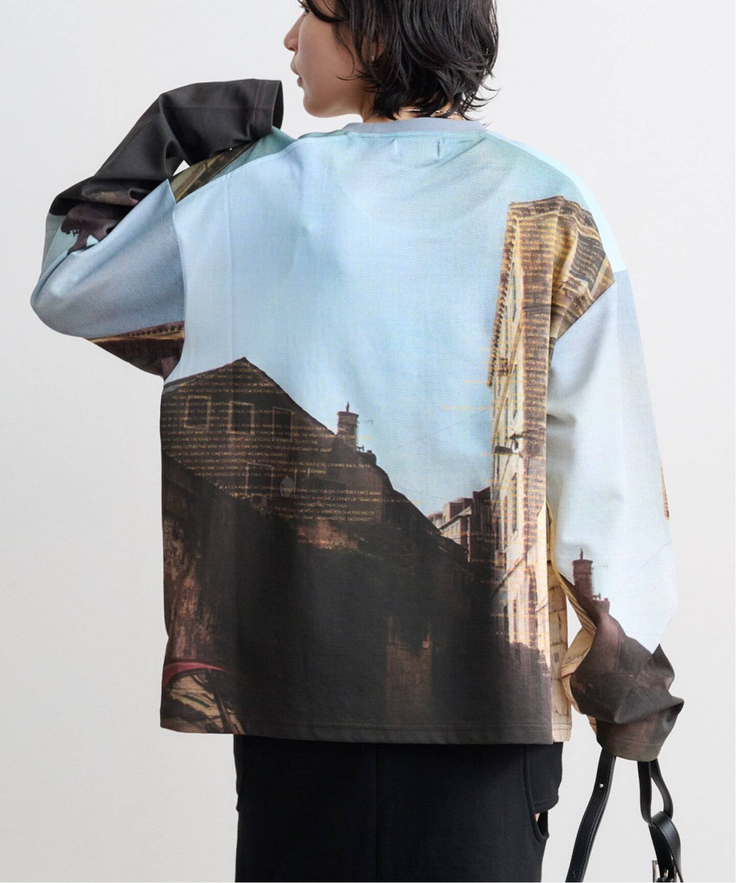 KnuthMarf scenery print long sleeve tee（Tシャツ／カットソー