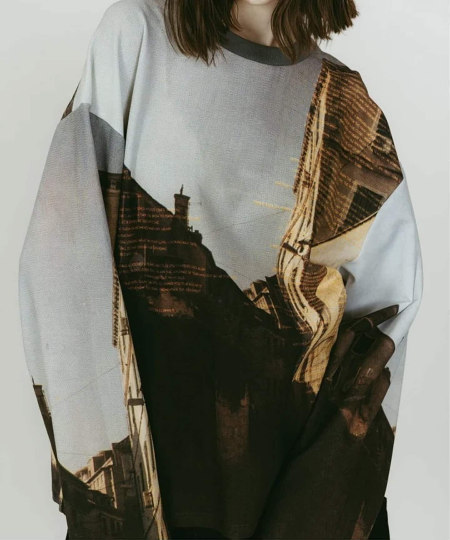 KnuthMarf scenery print long sleeve tee（Tシャツ／カットソー