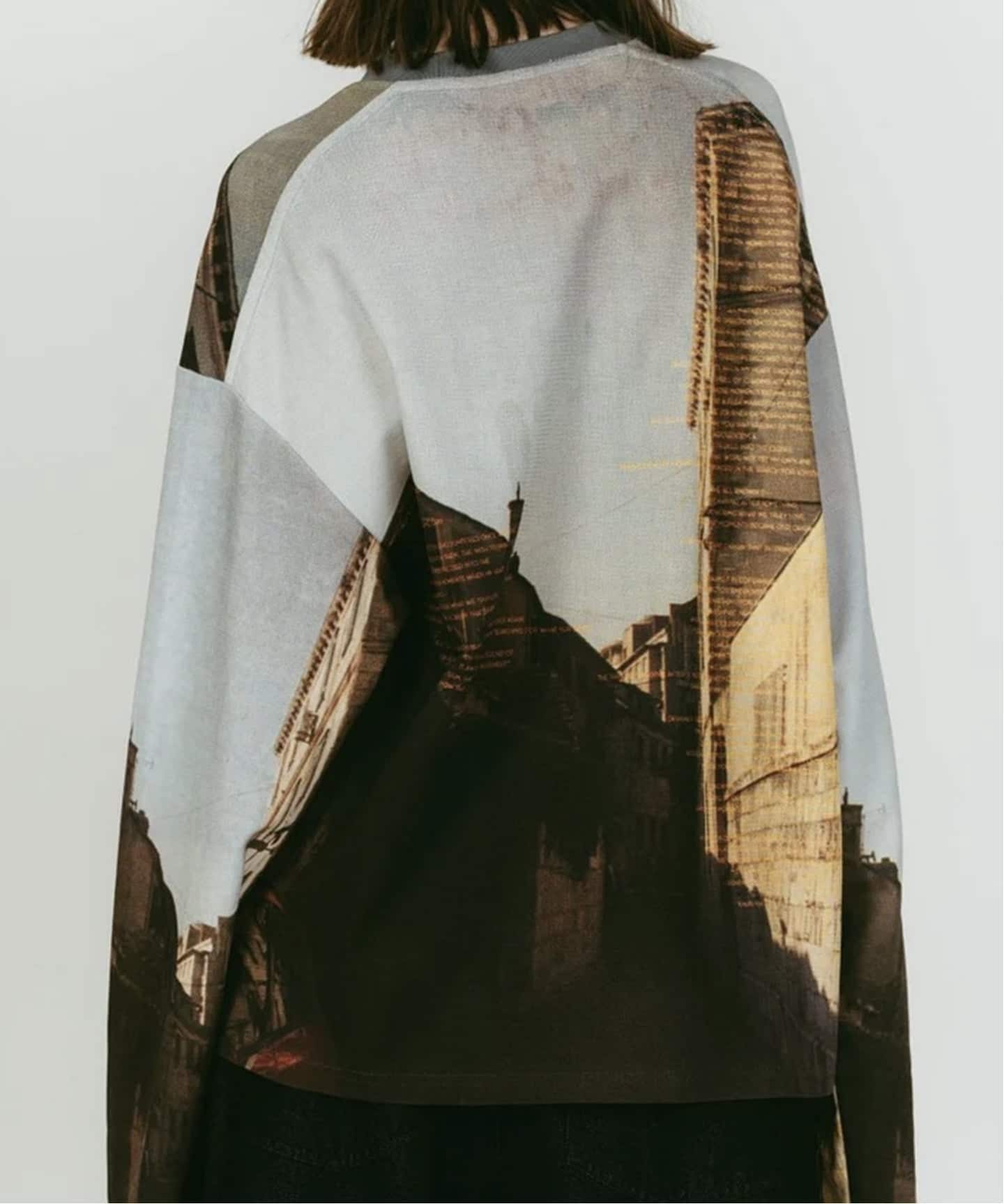 KnuthMarf scenery print long sleeve tee（Tシャツ／カットソー