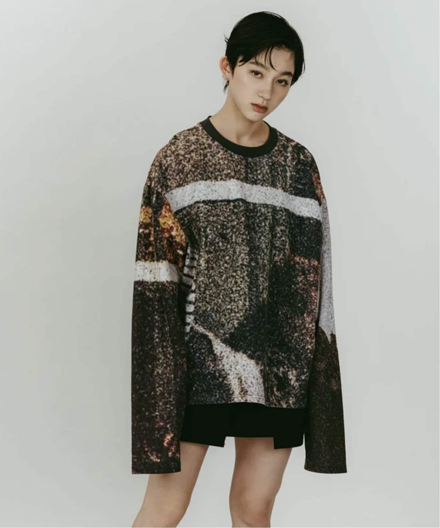 KnuthMarf scenery print long sleeve tee（Tシャツ／カットソー