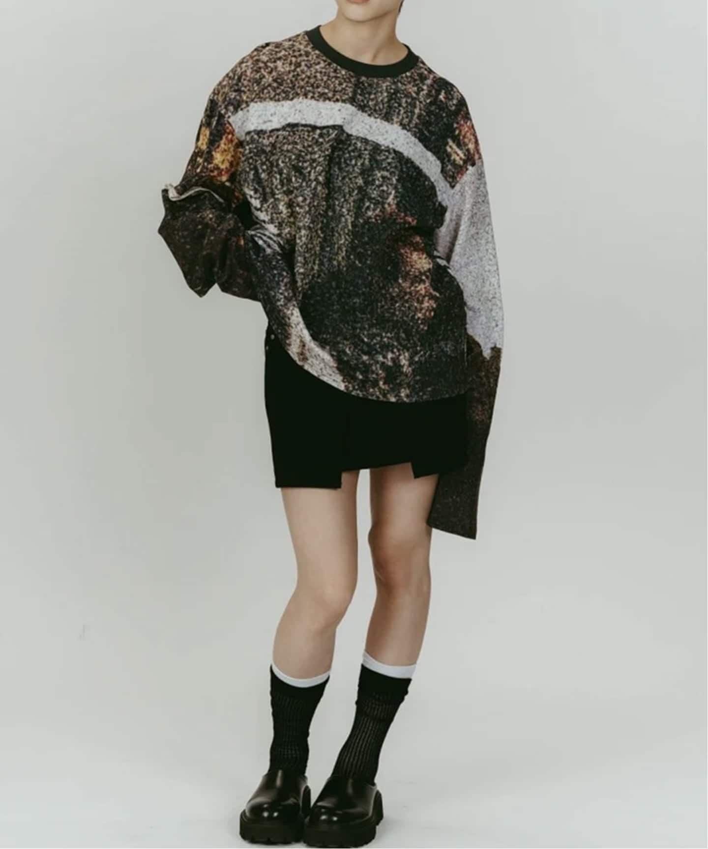 KnuthMarf scenery print long sleeve tee（Tシャツ／カットソー