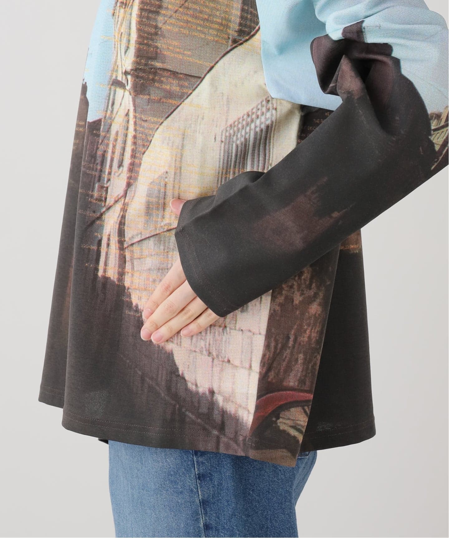 KnuthMarf scenery print long sleeve tee（Tシャツ／カットソー