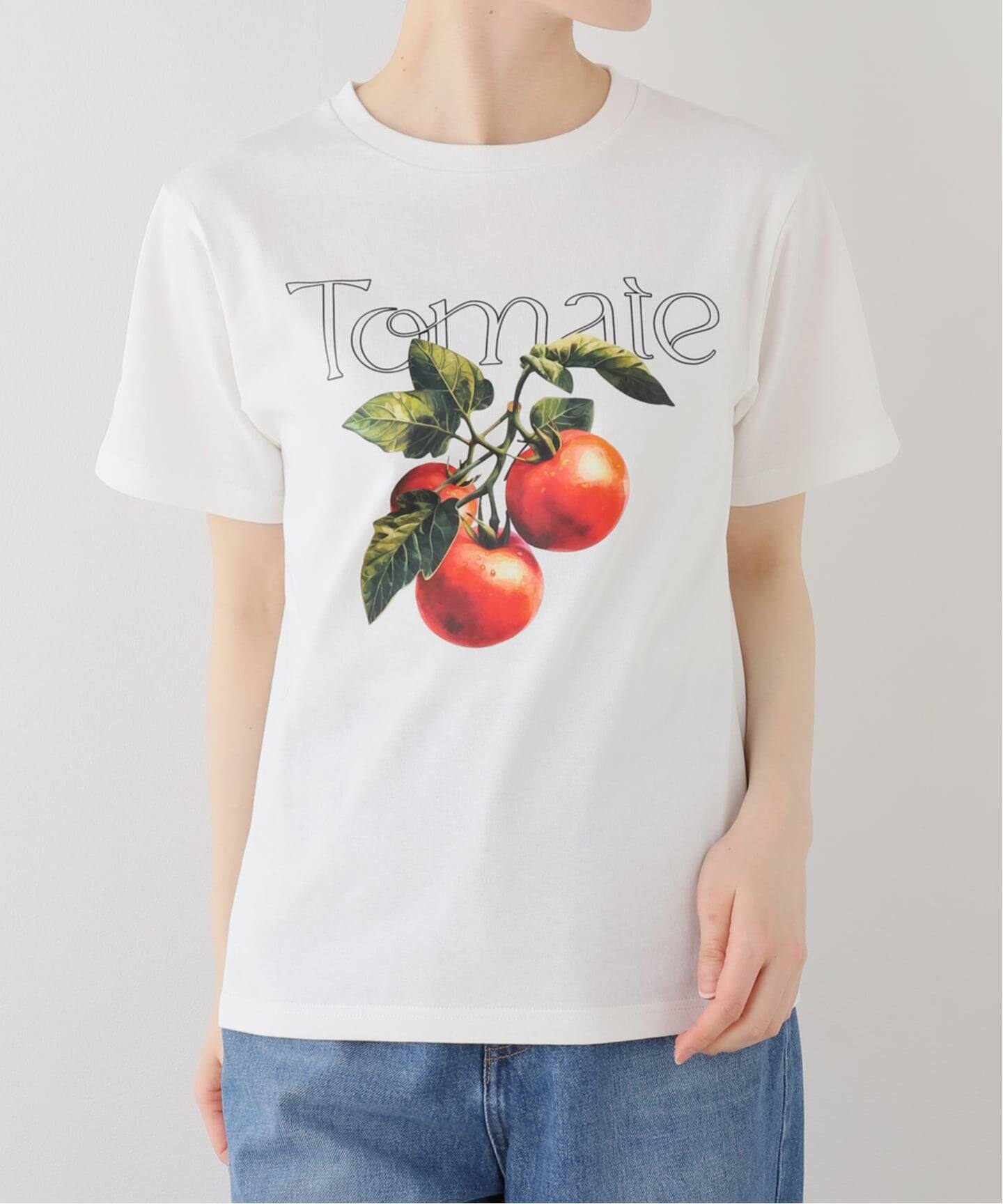 洗える】fruit print Tシャツ（Tシャツ／カットソー）｜La Totalite