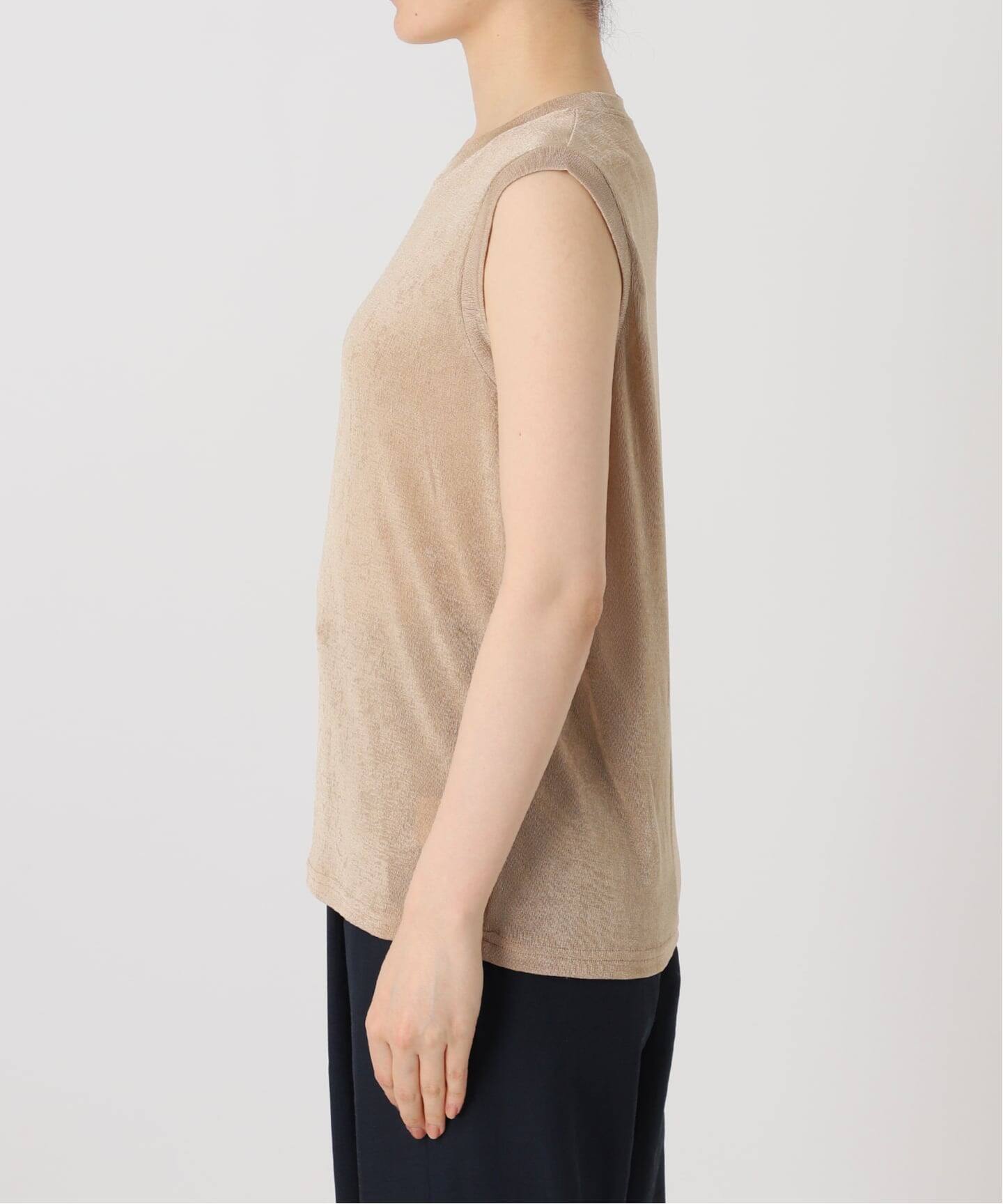 TONET イタリアノースリーブ トップス ベージュ CATEGORY TONET 
