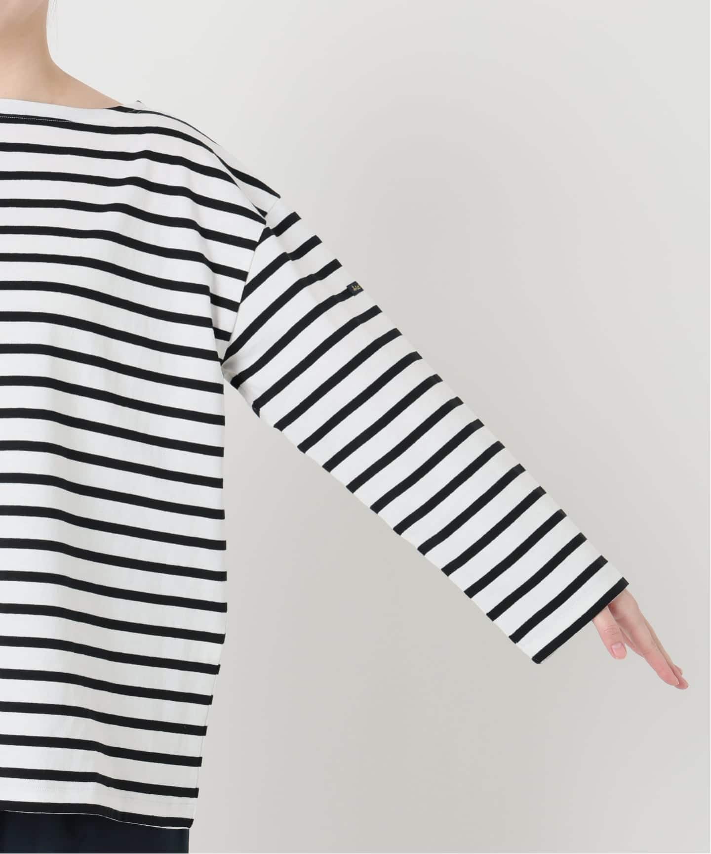 洗える】LE MINOR/ルミノア 別注ボーダープルオーバー（Tシャツ