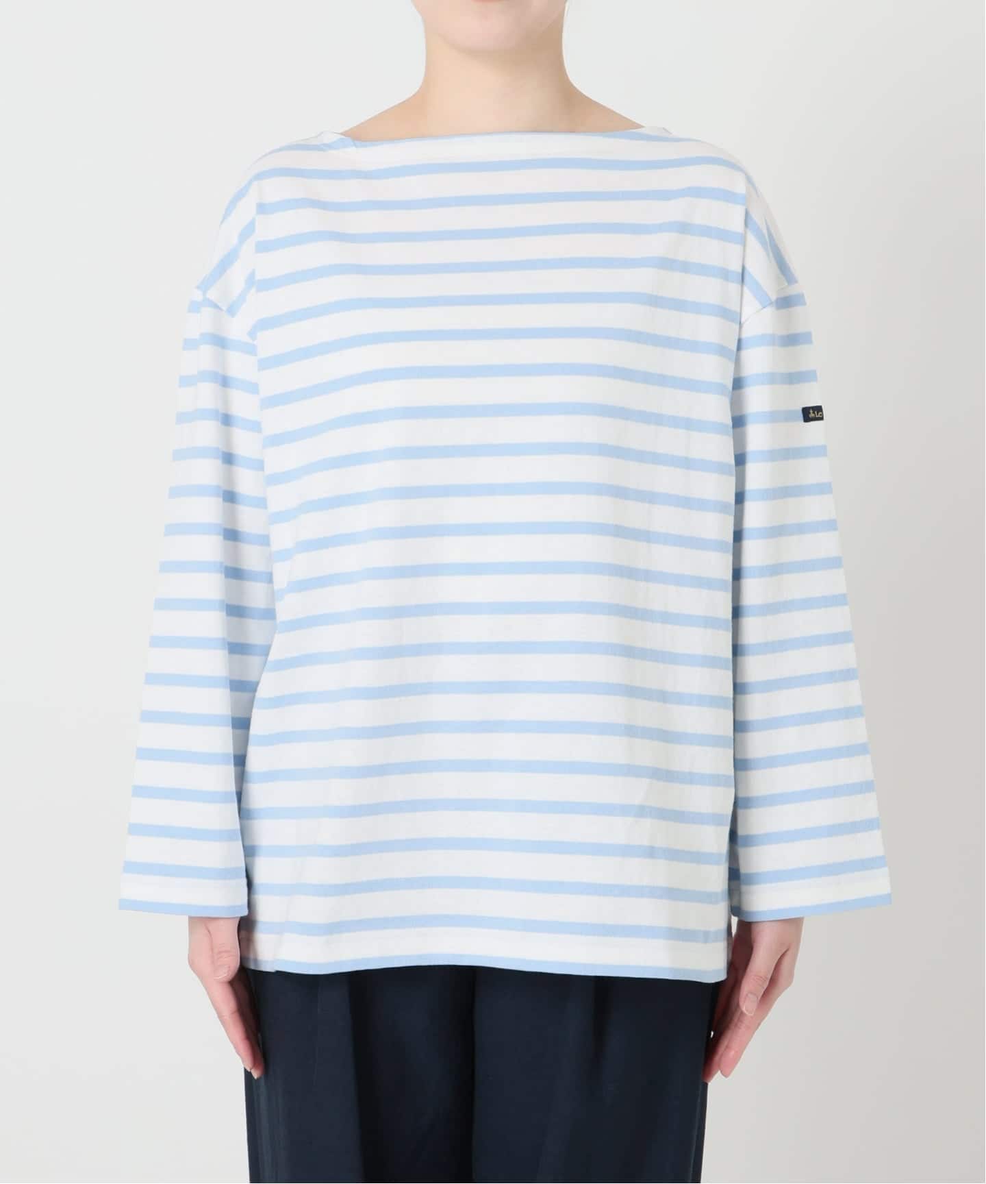 洗える】LE MINOR/ルミノア 別注ボーダープルオーバー（Tシャツ
