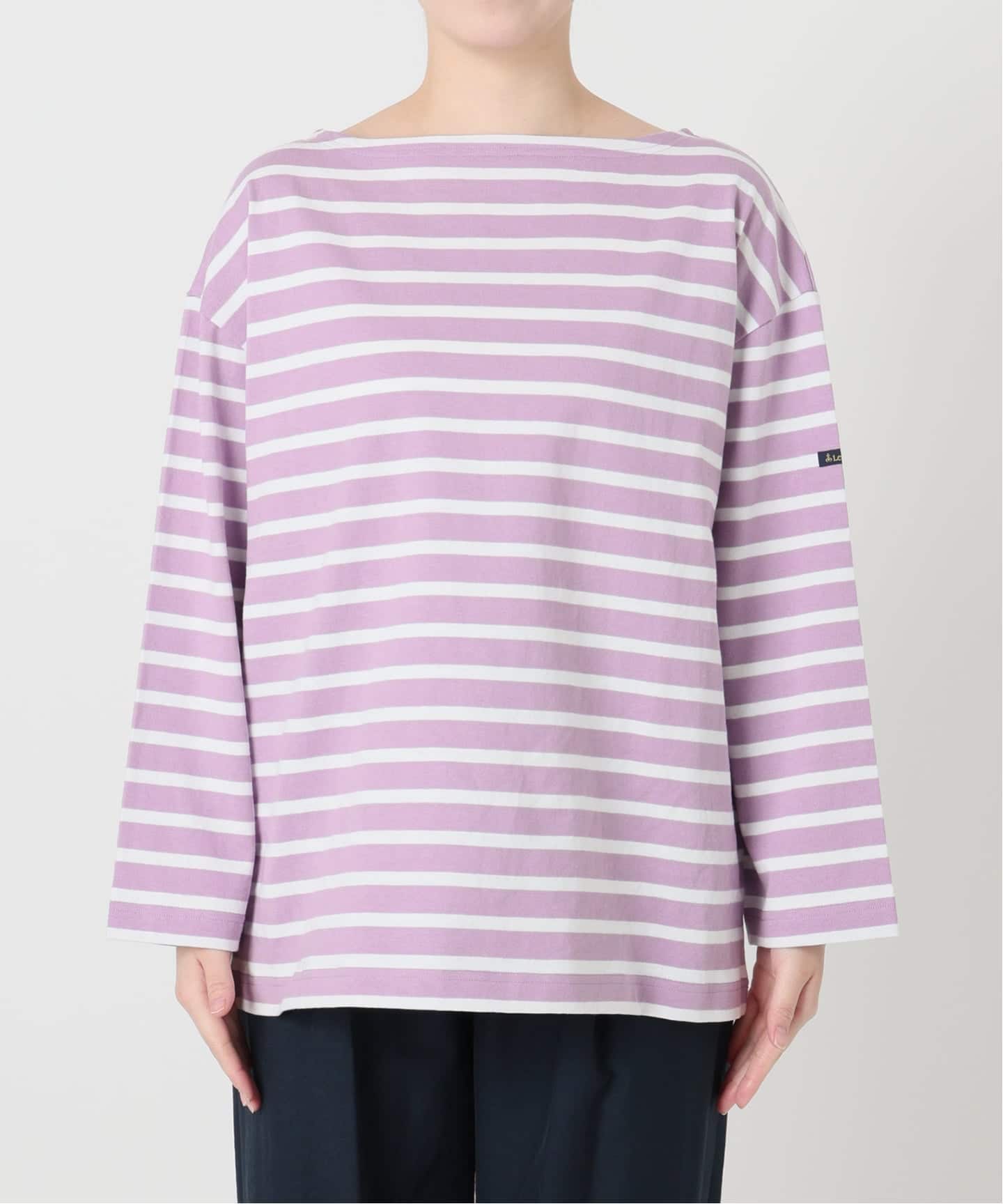 洗える】LE MINOR/ルミノア 別注ボーダープルオーバー（Tシャツ