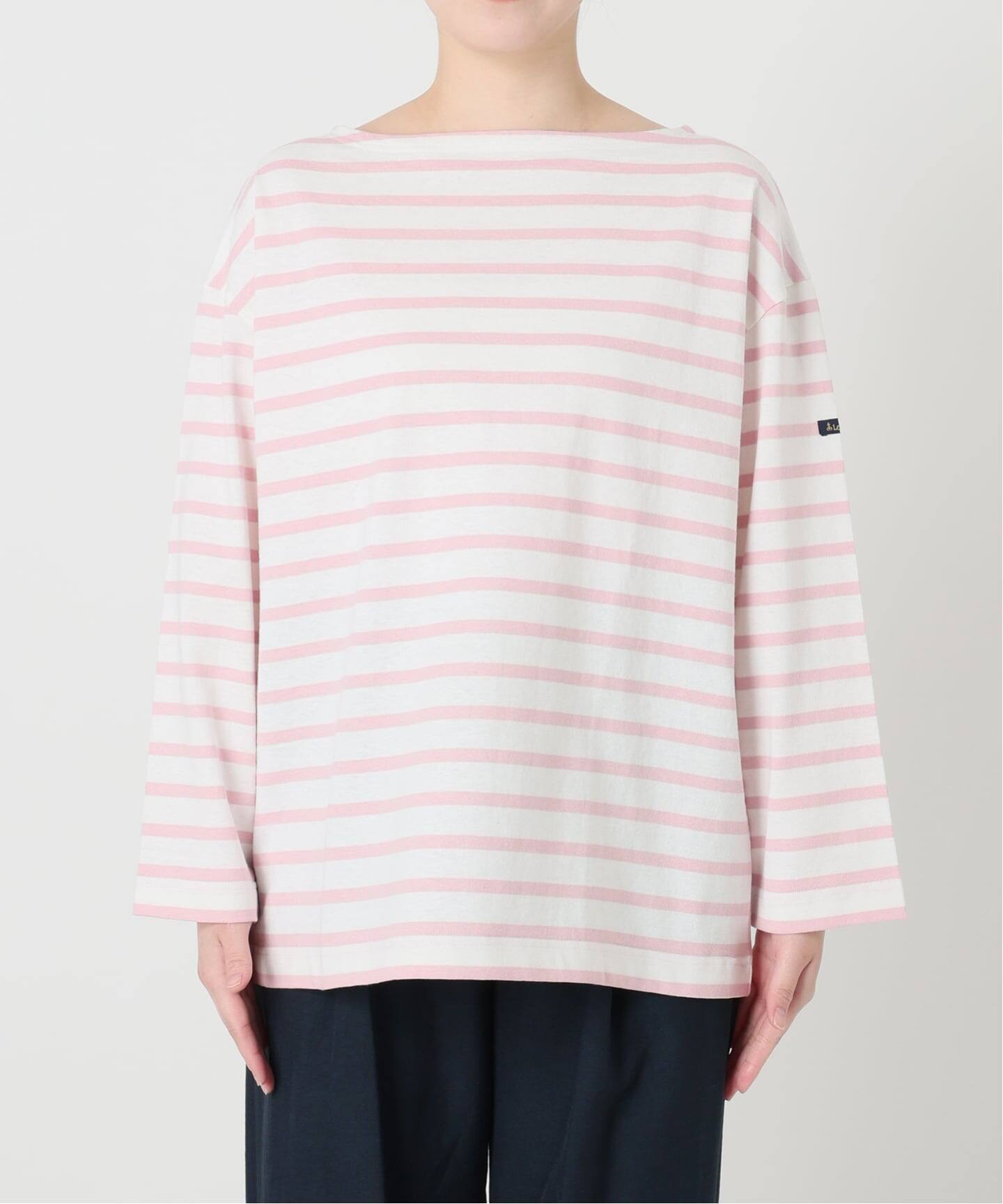 洗える】LE MINOR/ルミノア 別注ボーダープルオーバー（Tシャツ