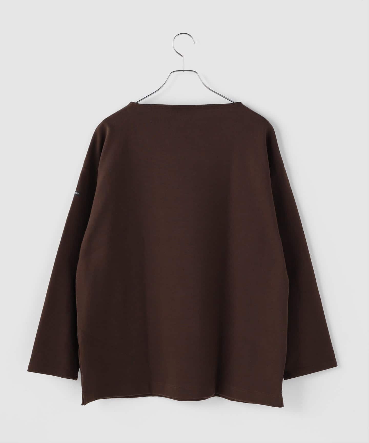 セントジェームス OUESSANT LOOSE カットソーブラウン 1 OUESSANT LOOSE / ウェッソンルーズ ソリッド（Tシャツ／カットソー
