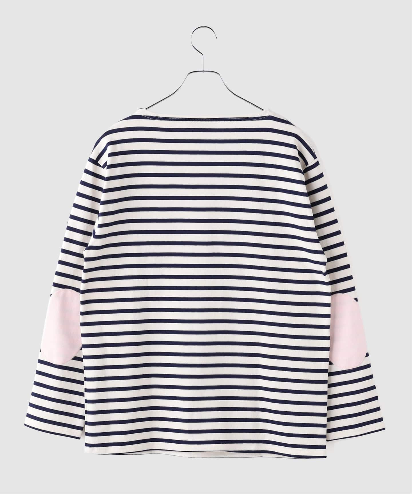 OUESSANT ELBOW PATCH / ウェッソン エルボーパッチ ボーダー（Tシャツ
