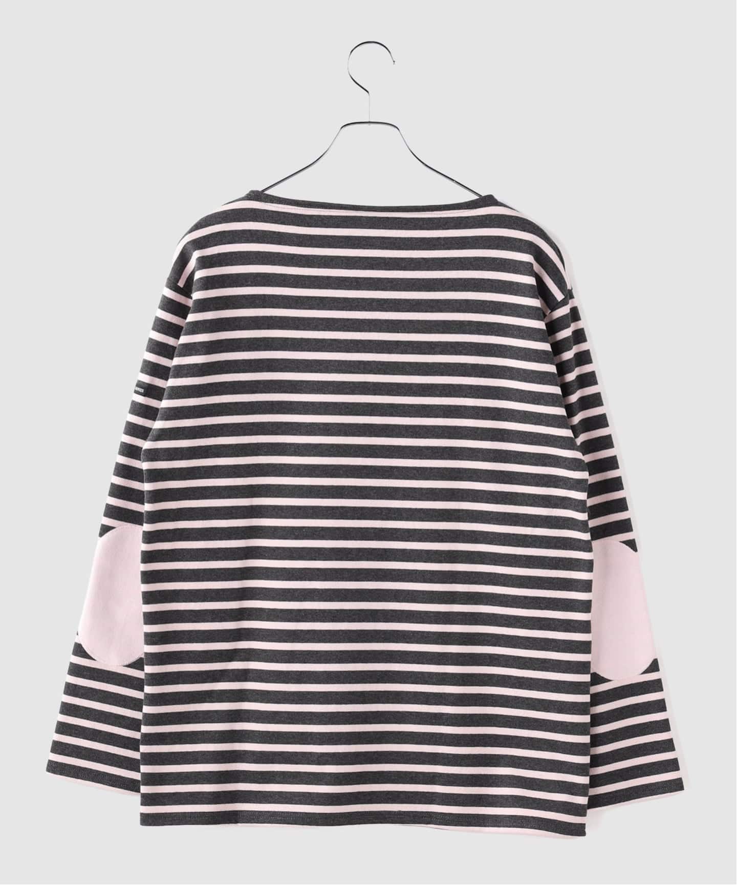 OUESSANT ELBOW PATCH / ウェッソン エルボーパッチ ボーダー（Tシャツ