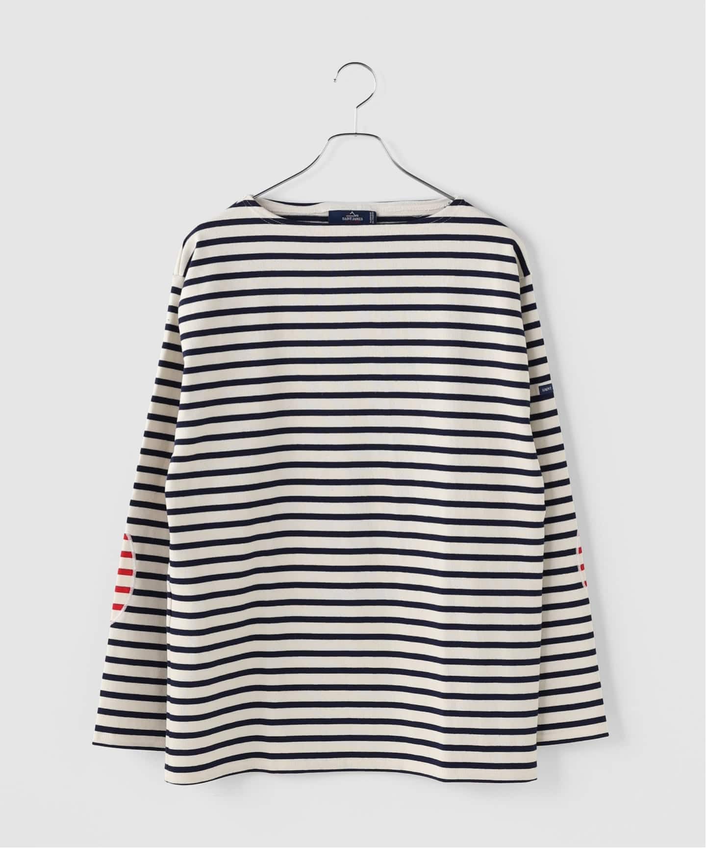 OUESSANT ELBOW PATCH / ウェッソン エルボーパッチ ボーダー（Tシャツ
