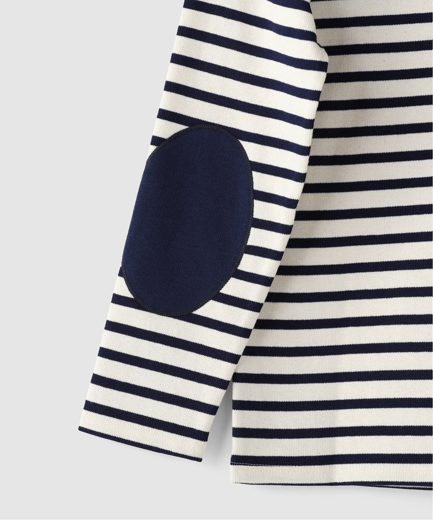 OUESSANT ELBOW PATCH / ウェッソン エルボーパッチ ボーダー（Tシャツ