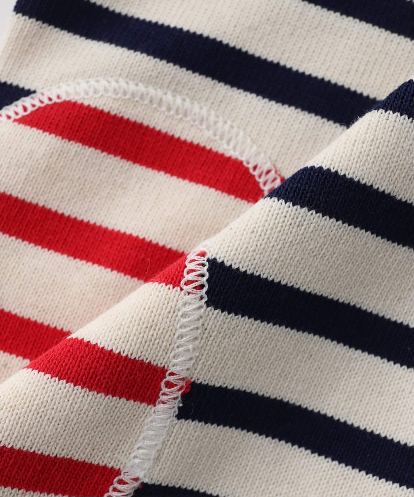 OUESSANT ELBOW PATCH / ウェッソン エルボーパッチ ボーダー（Tシャツ
