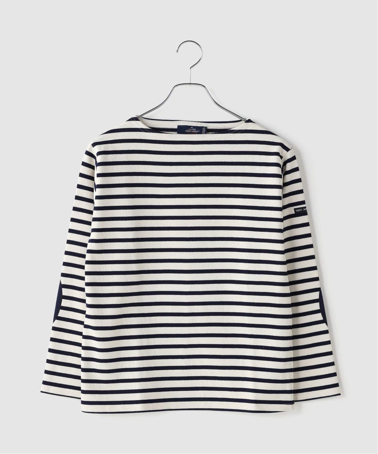 OUESSANT ELBOW PATCH / ウェッソン エルボーパッチ ボーダー（Tシャツ