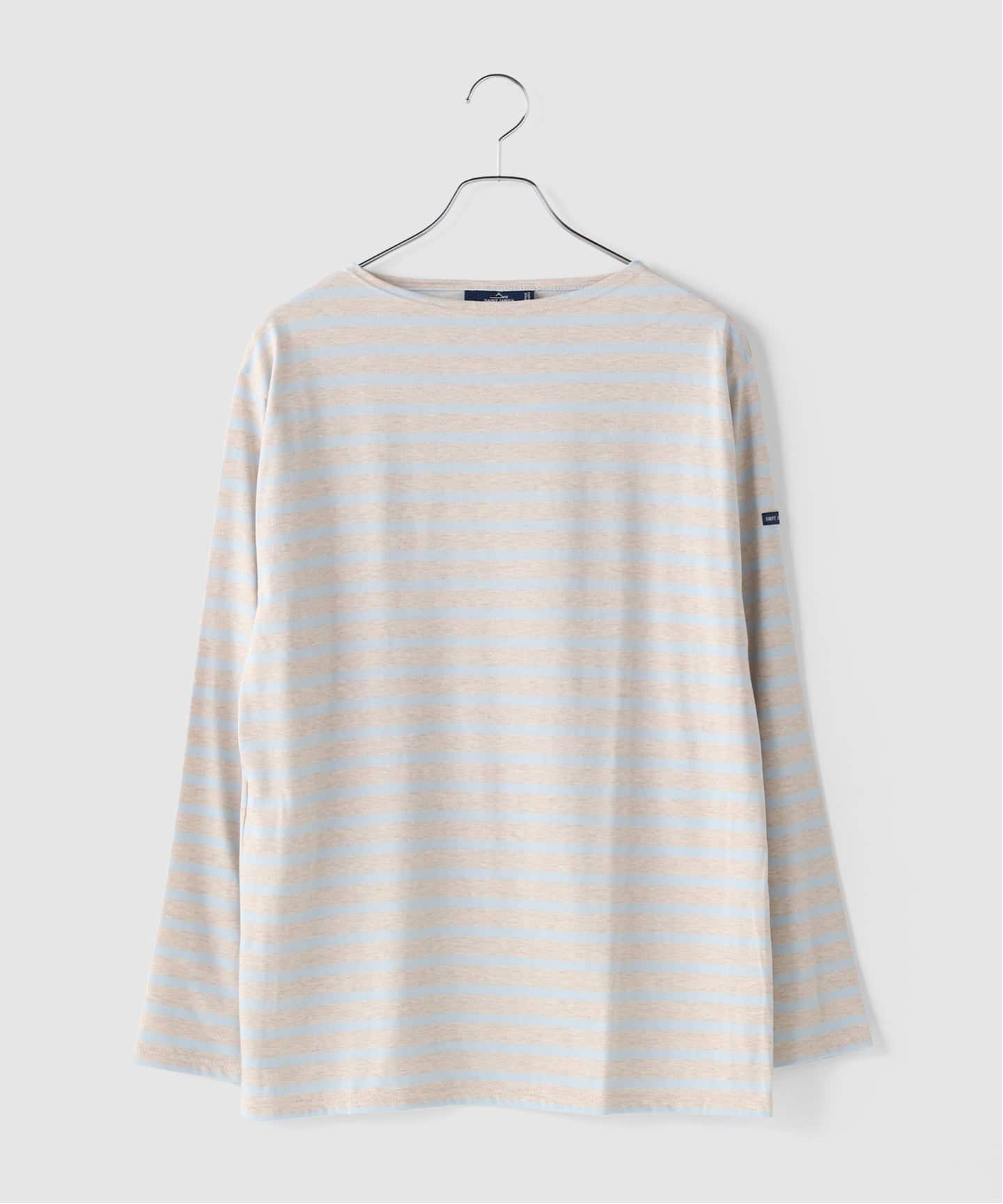 ◎SAINT JAMES/セントジェームス◎ MORLAIX カットソーベージュ MORLAIX / モーレ ボーダー（Tシャツ／カットソー）｜SAINT JAMES