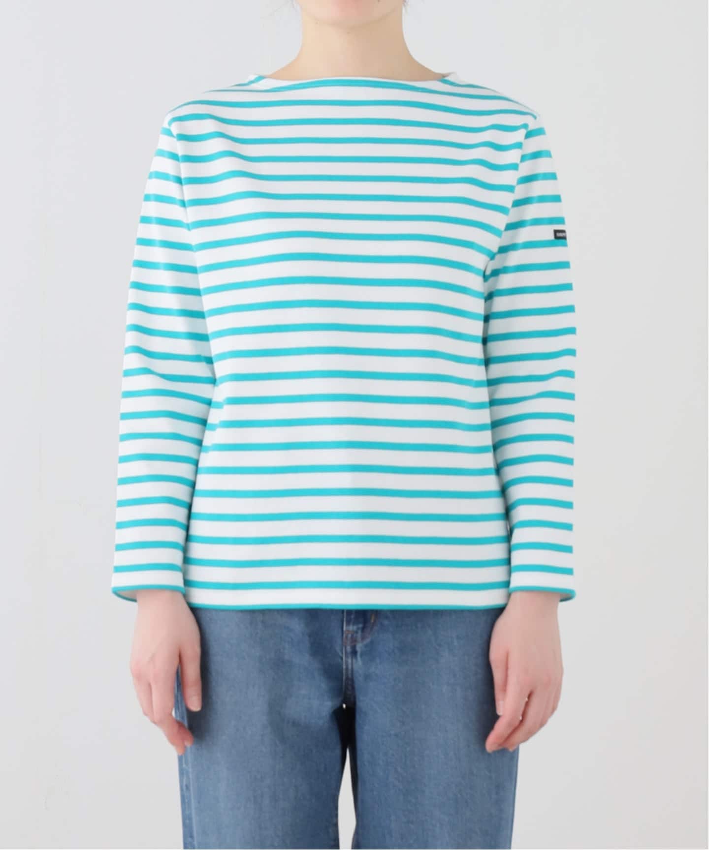 SAINT JAMES / セントジェームス OUESSANT BORDER（Tシャツ