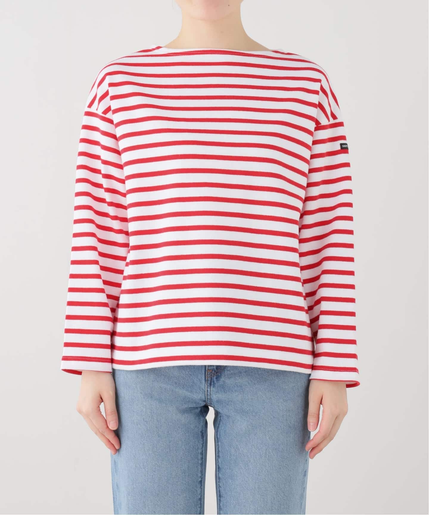 SAINT JAMES / セントジェームス OUESSANT LOOSE BORDER 2（Tシャツ