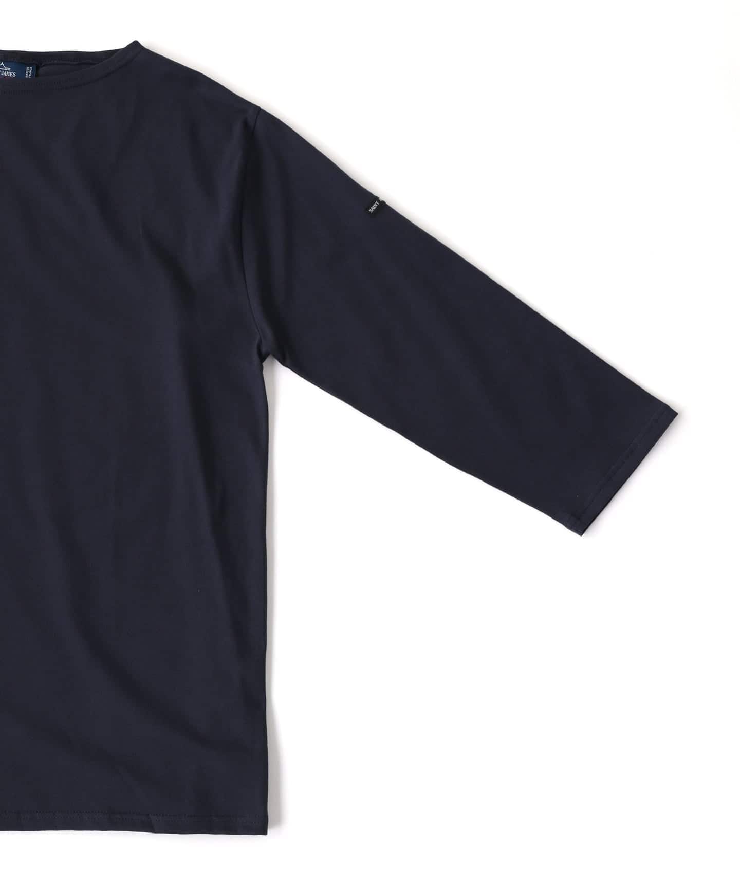 SAINT JAMES / セントジェームス MORLAIX 3/4SLEEVE SOLID（Tシャツ