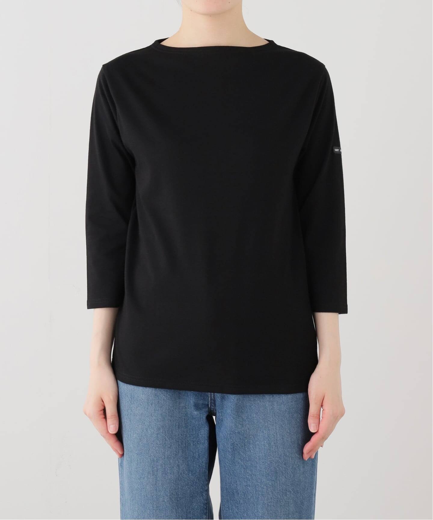 SAINT JAMES / セントジェームス MORLAIX 3/4SLEEVE SOLID（Tシャツ