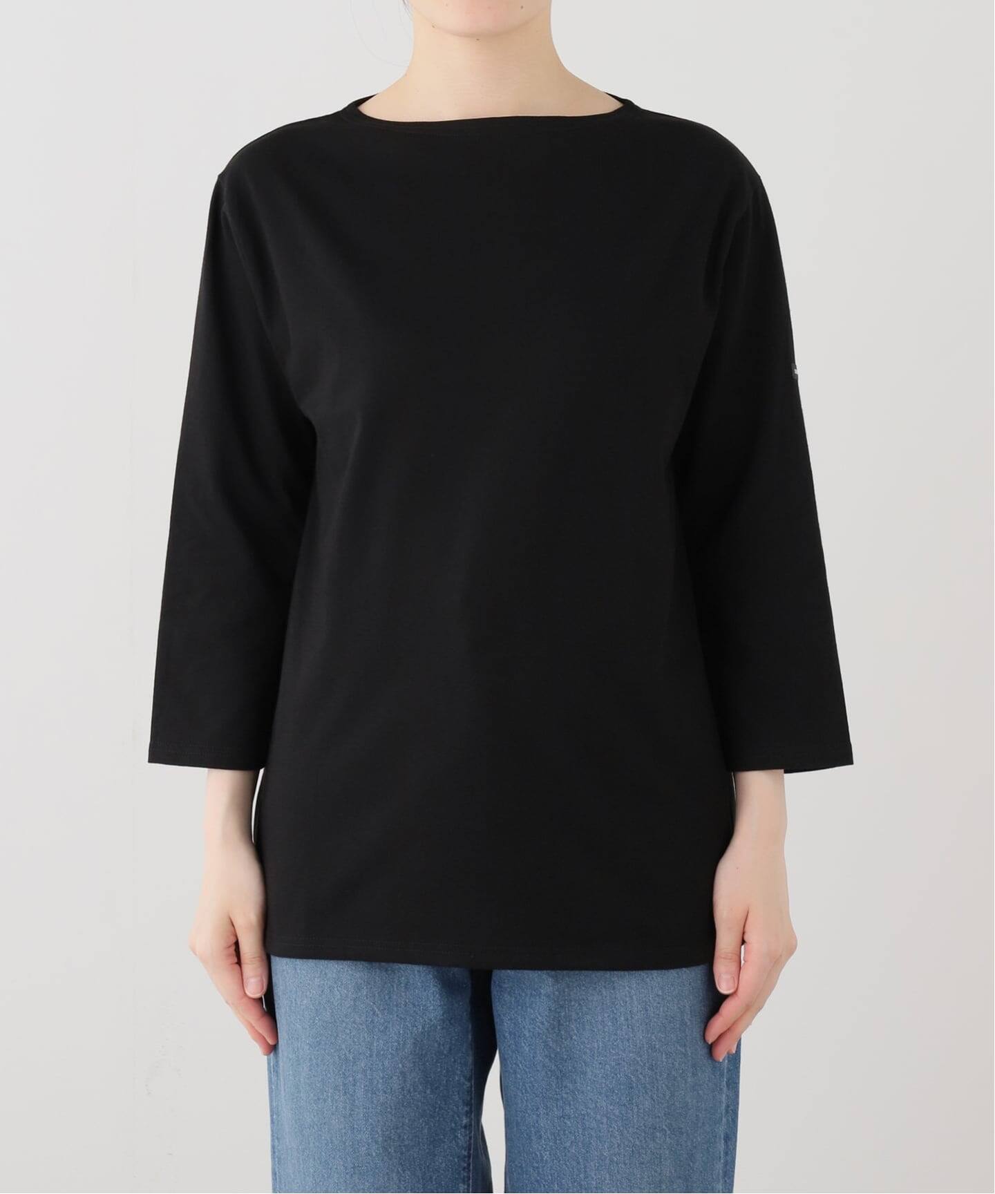 SAINT JAMES/セントジェームス MORLAIX カットソー　T3 SAINT JAMES / セントジェームス MORLAIX 3/4SLEEVE SOLID（Tシャツ
