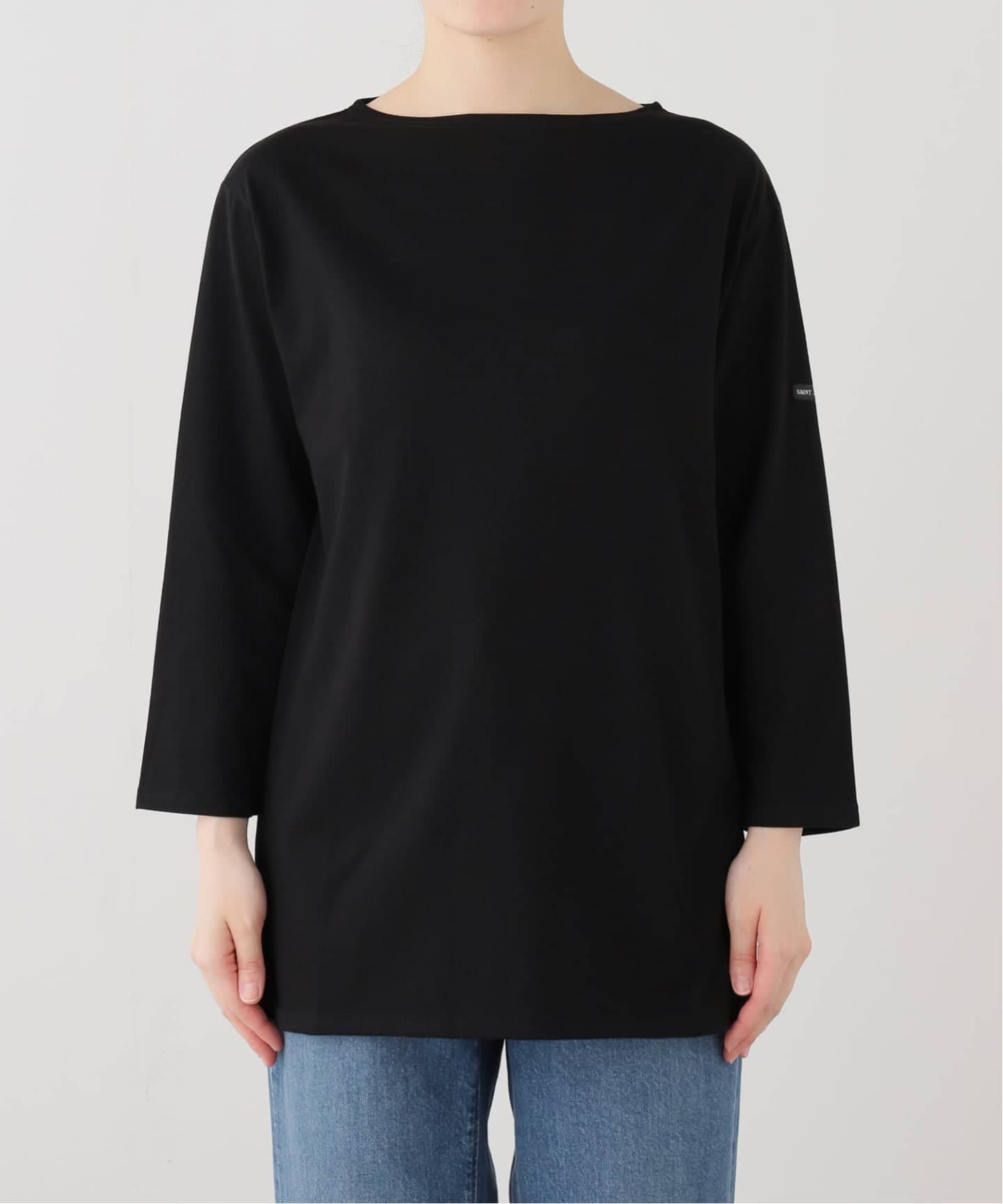 SAINT JAMES / セントジェームス MORLAIX 3/4SLEEVE SOLID（Tシャツ