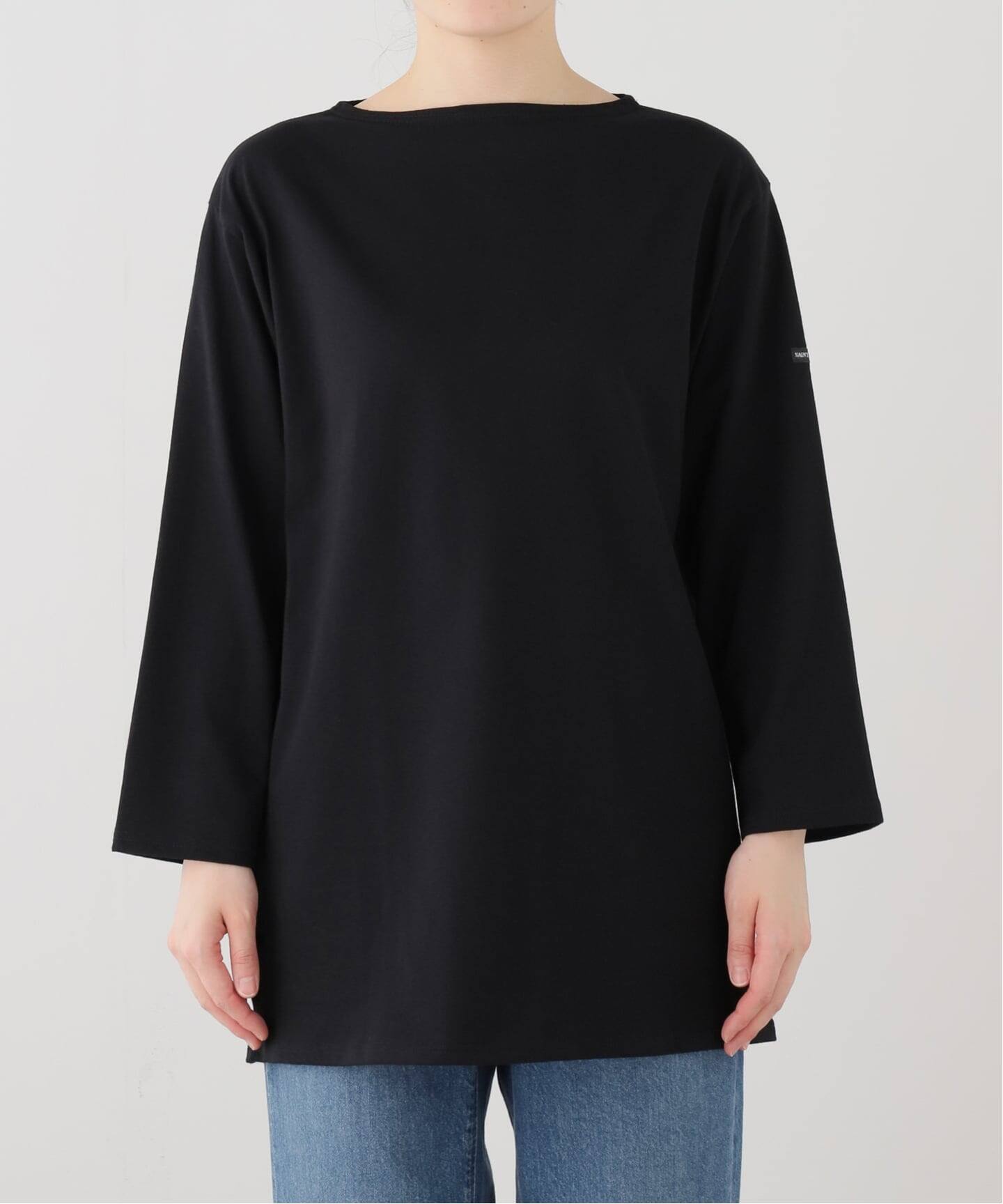 SAINT JAMES / セントジェームス MORLAIX 3/4SLEEVE SOLID（Tシャツ