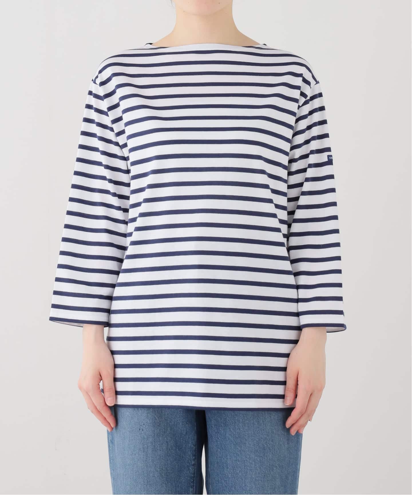 SAINT JAMES / セントジェームス MORLAIX 3/4SLEEVE BORDER（Tシャツ