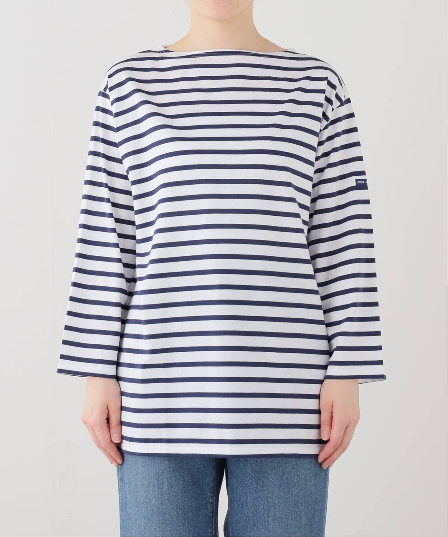 セントジェームス　T3 4枚セット SAINT JAMES / セントジェームス MORLAIX 3/4SLEEVE BORDER（Tシャツ