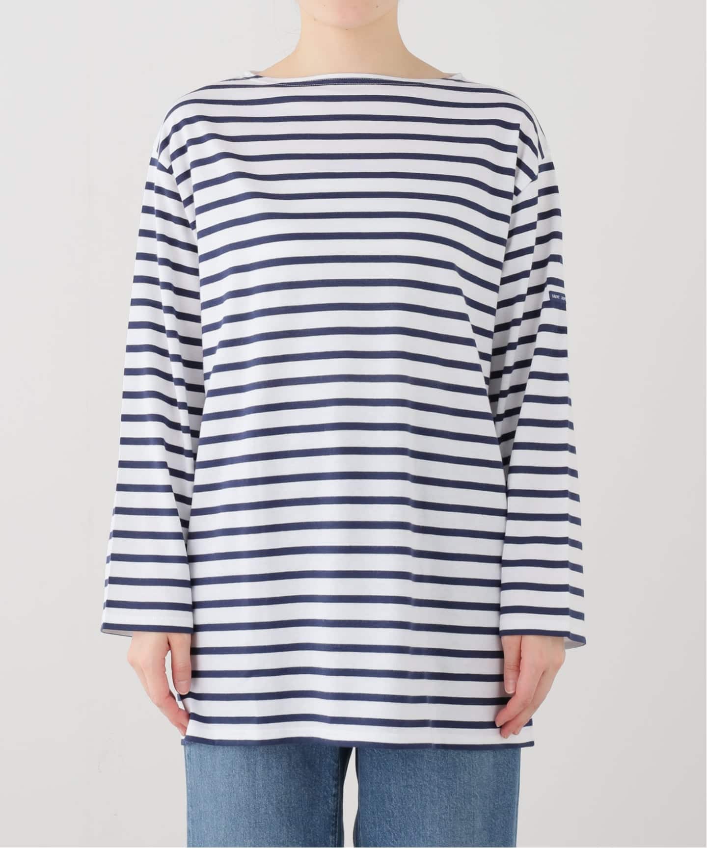 SAINT JAMES / セントジェームス MORLAIX 3/4SLEEVE BORDER（Tシャツ