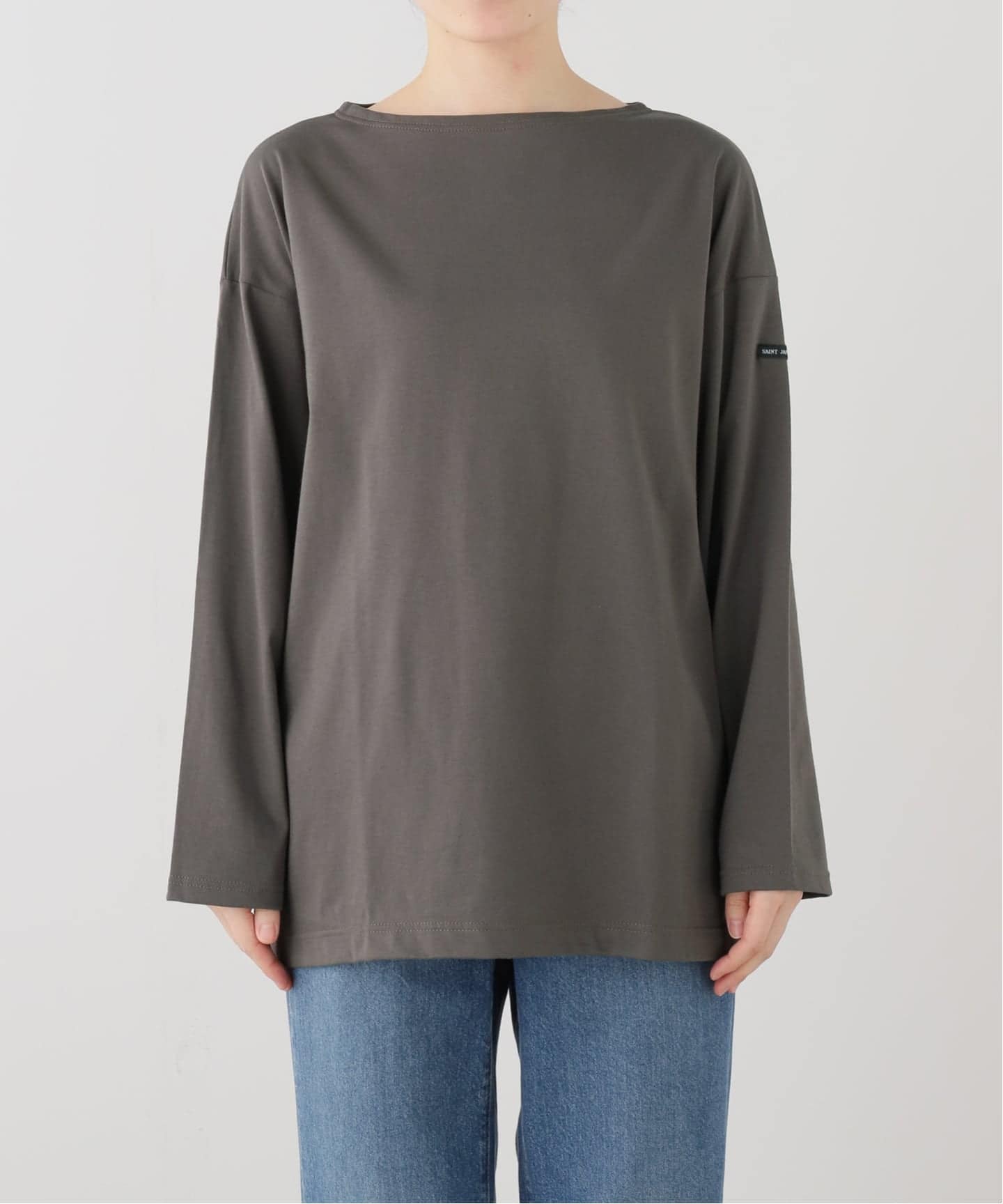 SAINT JAMES / セントジェームス MORLAIX LOOSE2 SOLID（Tシャツ