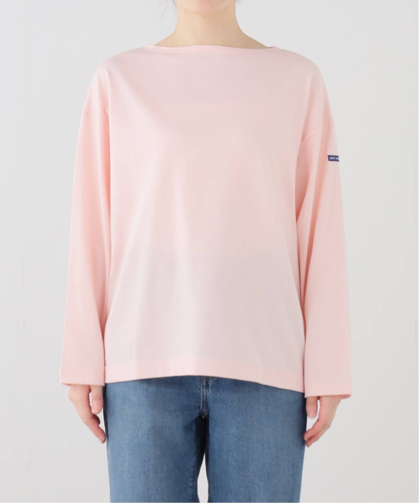 ◎SAINT JAMES/セントジェームス◎ MORLAIX カットソーピンク SAINT JAMES / セントジェームス MORLAIX LOOSE SOLID（Tシャツ