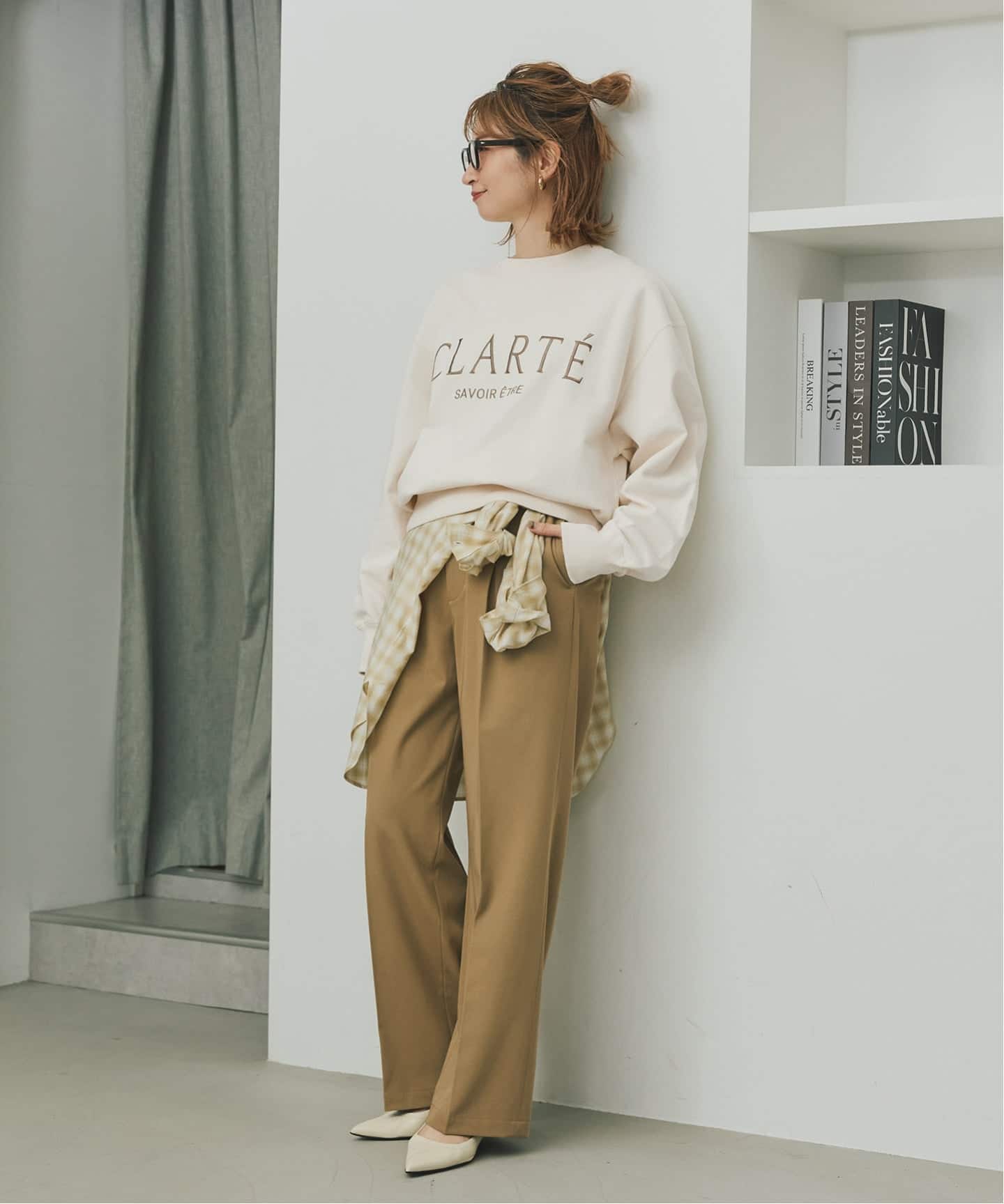 ロゴ刺繍スウェット（スウェット）｜Spick and Span（スピック＆スパン