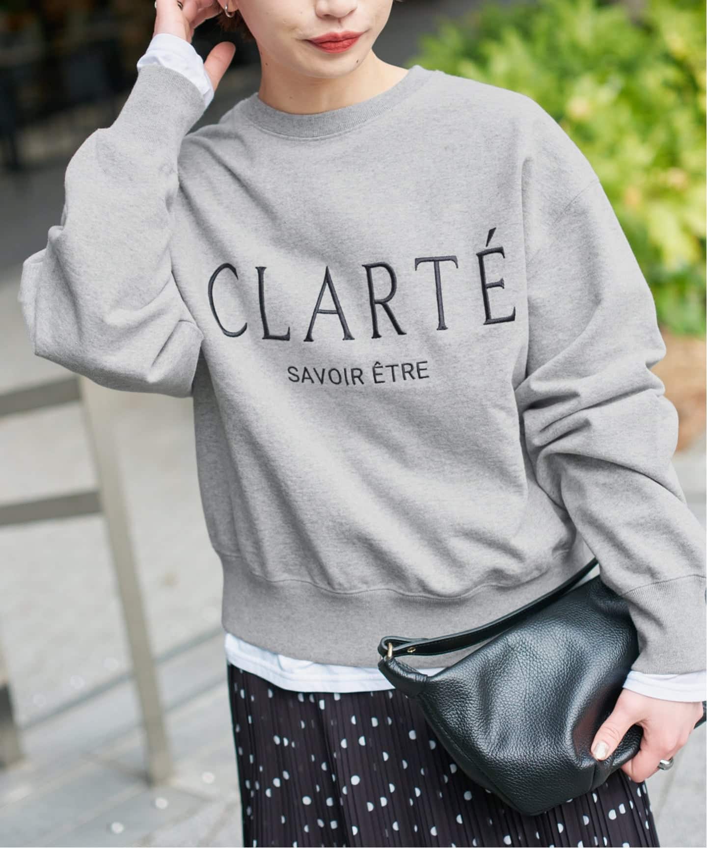 ロゴ刺繍スウェット（スウェット）｜Spick and Span（スピック＆スパン