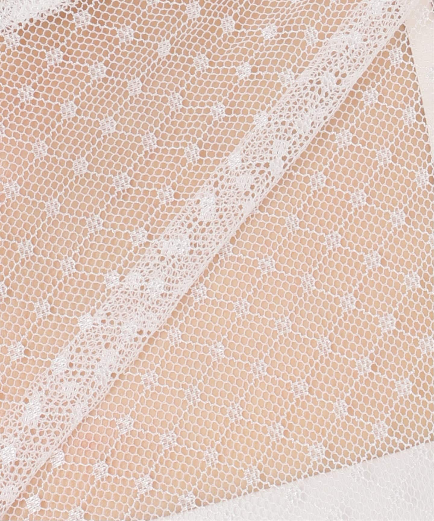 追加4》チュールドットチュニックプルオーバー（Tシャツ／カットソー