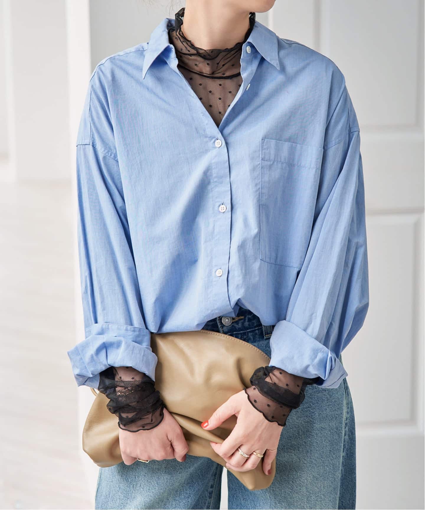 ドットチュールプルオーバー（Tシャツ／カットソー）｜Spick & Span