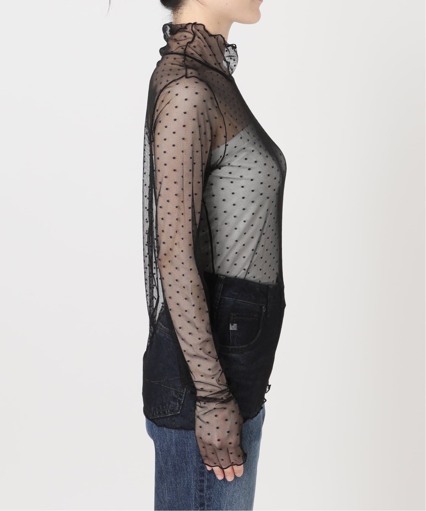 ドットチュールプルオーバー（Tシャツ／カットソー）｜Spick & Span