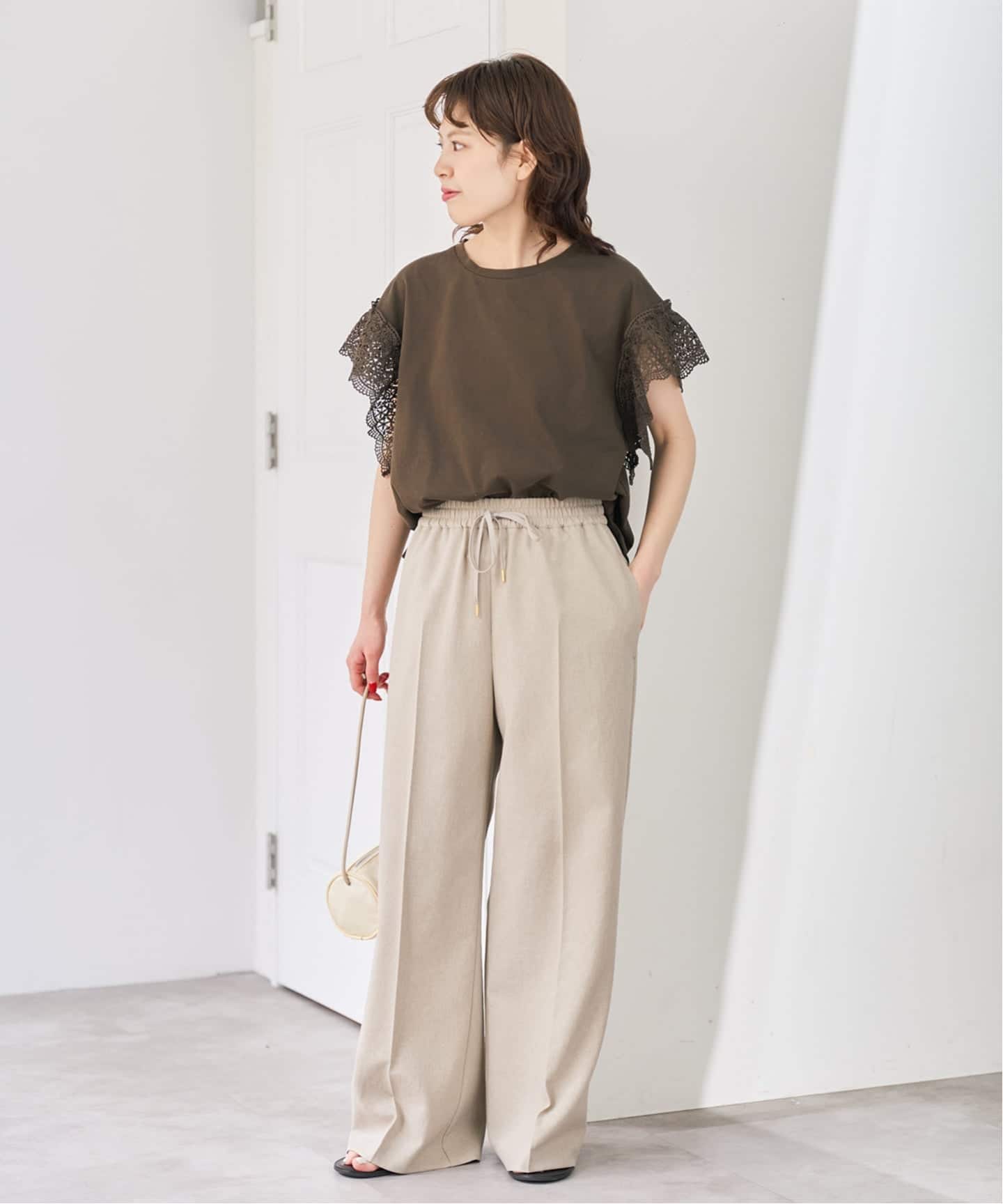 ケミカルレーススリーブプルオーバー（Tシャツ／カットソー）｜Spick