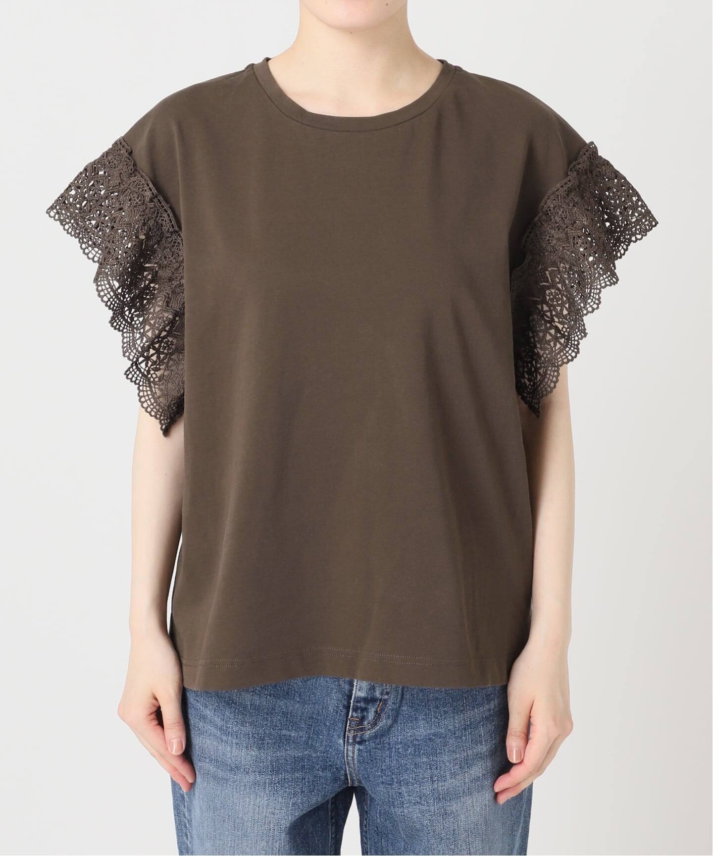 ケミカルレーススリーブプルオーバー（Tシャツ／カットソー）｜Spick 