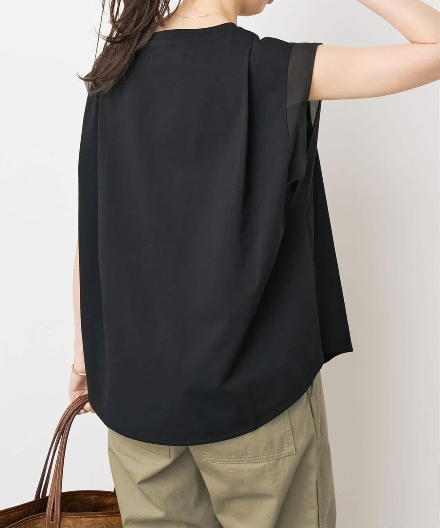 Spick and Span オーガンジーコンビプルオーバー Spick & Span｜オーガンジーコンビルーズプルオーバー | Rakuten