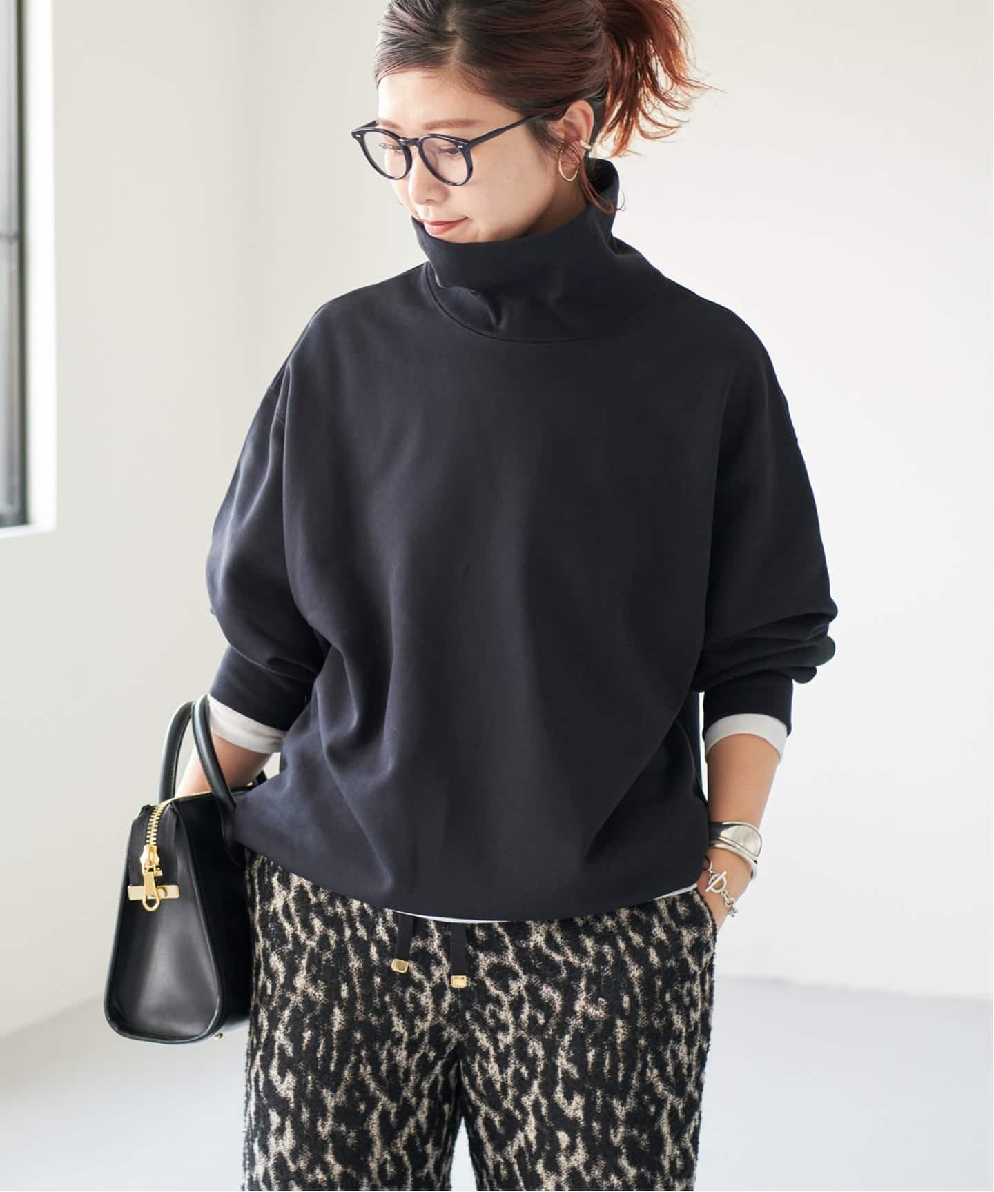 WEB限定 / 追加4》裏毛ハイネックプルオーバー（Tシャツ／カットソー