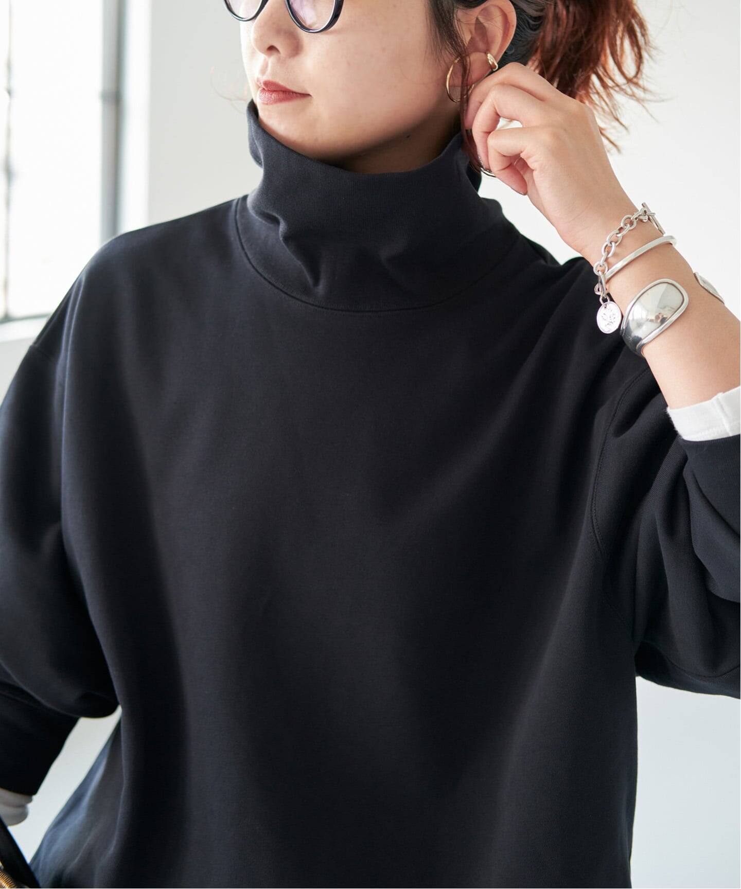 WEB限定 / 追加4》裏毛ハイネックプルオーバー（Tシャツ／カットソー