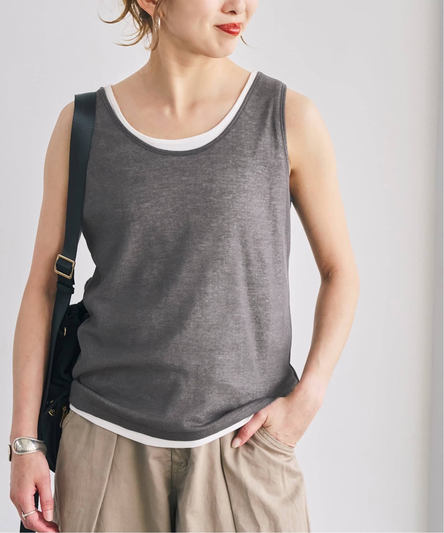 2枚セット》レイヤードタンクトップ（タンクトップ）｜Spick & Span